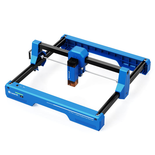 Laservii L1 Pro laser engraver demonstrating wood engraving results