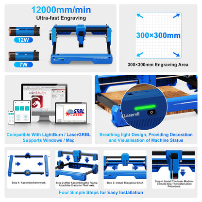 Laservii L1 Pro Laser Engraver