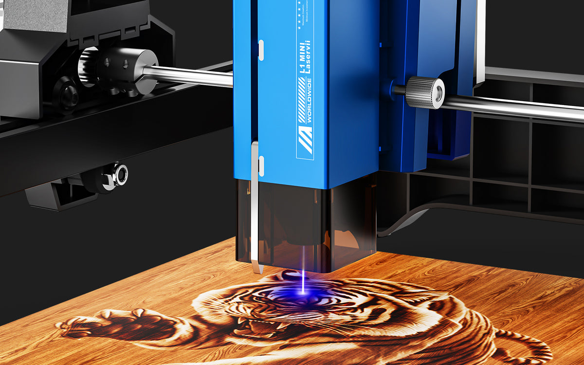 Featuring a 3W Laser Module, It Is Suitable for Entry-Level Use With Low Radiation Risk.This Makes It Ideal For Non-Industrial Settings Such as Homes, Classrooms, and Offices.