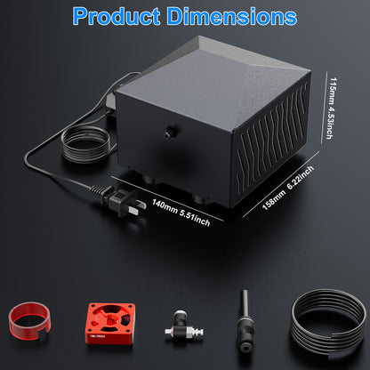 Laservii P2 Air Assist 25L/min